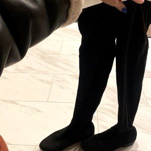 Black Over-the-Knee Boots